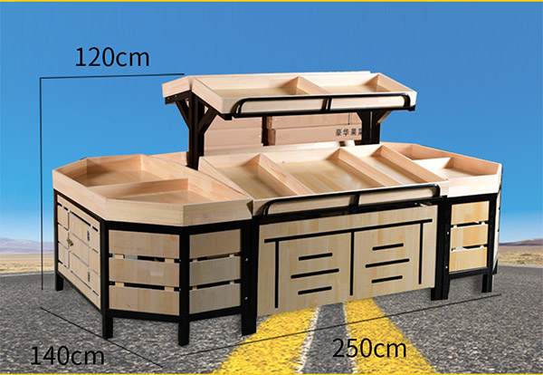 八角形蔬菜水果貨架怎么對？
